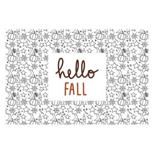 5/$25 Set of 10 Coloring Postcards